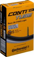 Halfords Continental Race 28 Light 700C Presta Inner Tube, 42Mm Valve