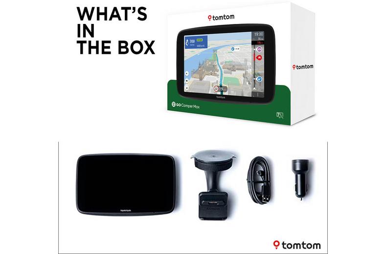TomTom GO Camper Max 2nd Gen Campervan and Caravan Sat Nav TomTom GO Camper Max 2nd Gen Campervan and Caravan Sat Nav
