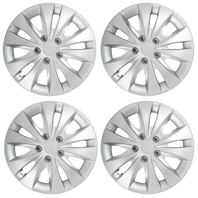 Brand New silver/black  16" wheel trims to fit Renault Trafic 