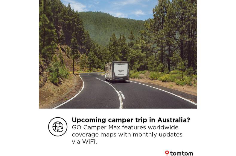 TomTom GO Camper Max 2nd Gen Premium Pack Campervan and Caravan Sat Nav TomTom GO Camper Max 2nd Gen Premium Pack Campervan and Caravan Sat Nav