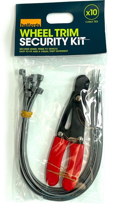 Halfords Wheel Trim Security Kit Halfords Wheel Trim Security Kit