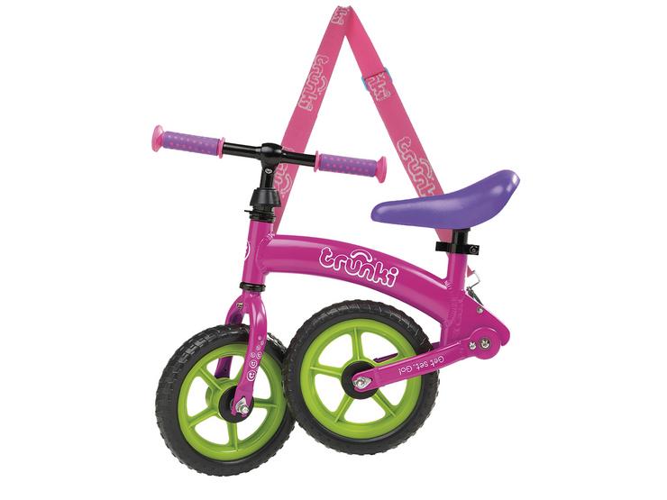 Trunki Folding Balance Bike - Pink - 10" Wheel