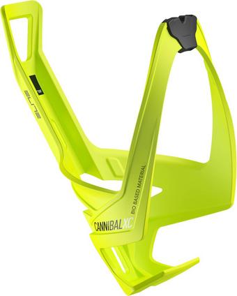 Elite Cannibal XC Bio Bottle Cage - Matt Fluoro/Green