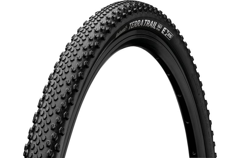 Continental Terra Trail Shieldwall Tyre, Black, 700x35c Continental Terra Trail Shieldwall Tyre, Black, 700x35c
