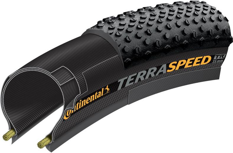 Continental Terra Speed ProTection Tyre, Tanwall, 700x40c Continental Terra Speed ProTection Tyre, Tanwall, 700x40c