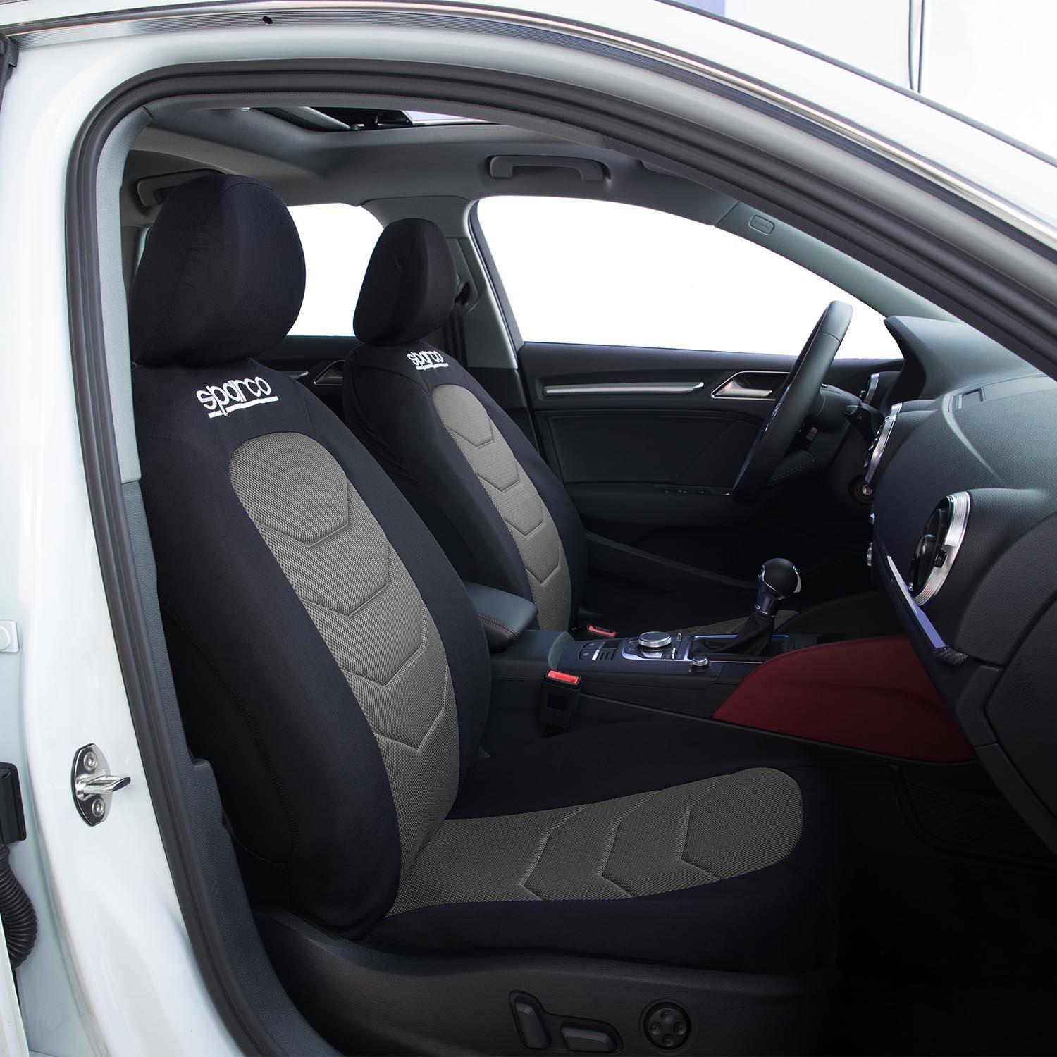 Seat Cover Set - Grey