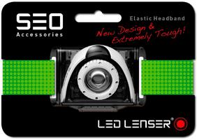 Halfords LED Lenser Ledlenser SEO Headband - Green | Extra 8% off for BC Members