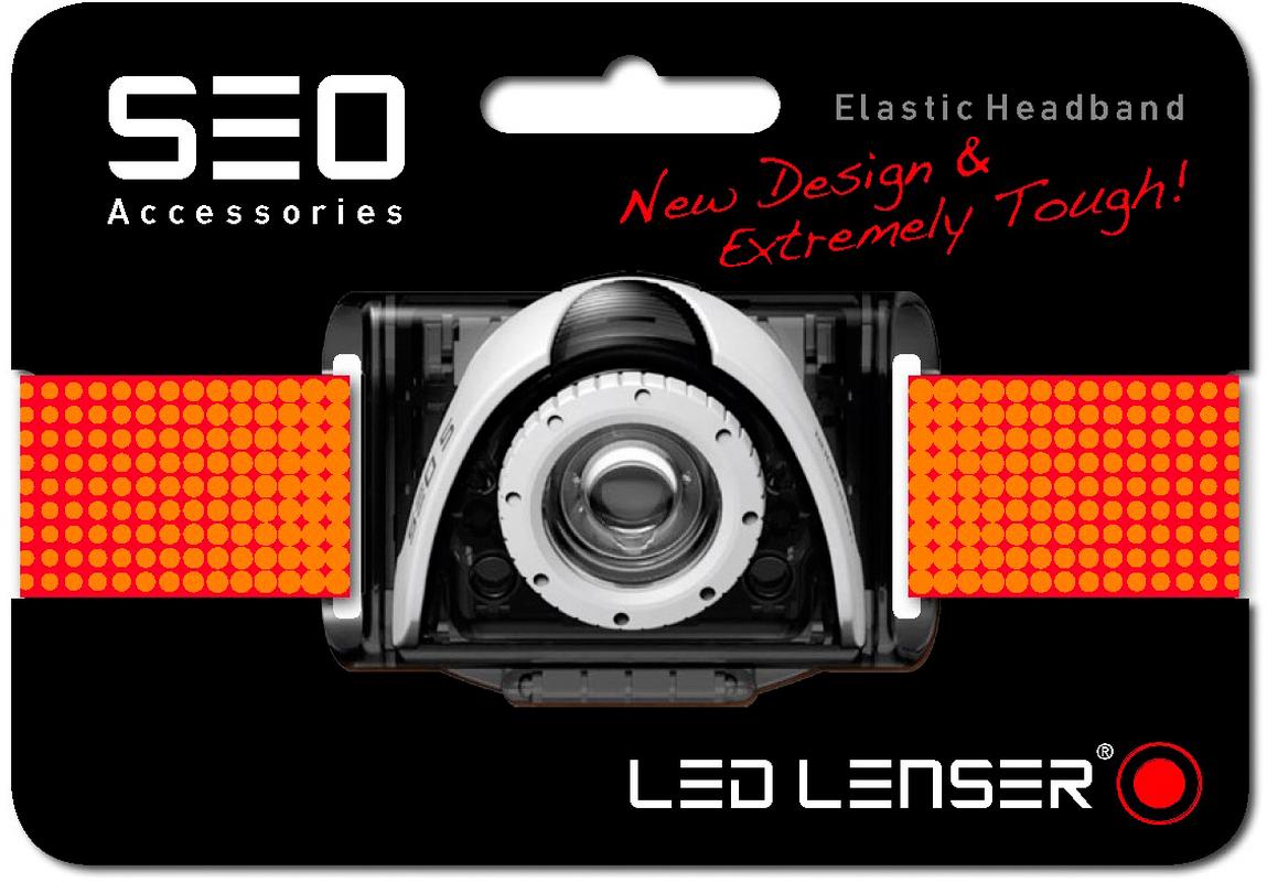 Halfords LED Lenser Ledlenser SEO Headband - Red | Extra 8% off for BC Members