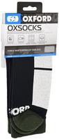 Halfords Oxford Waterproof Oxsocks Black Large 10-12 | Extra 8% off for BC Members