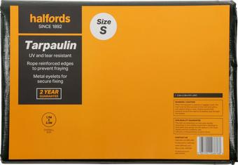 Halfords Tarpaulin Small 2019