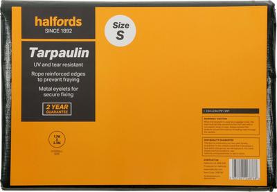 Halfords Tarpaulin Small 2019 Halfords Tarpaulin Small 2019
