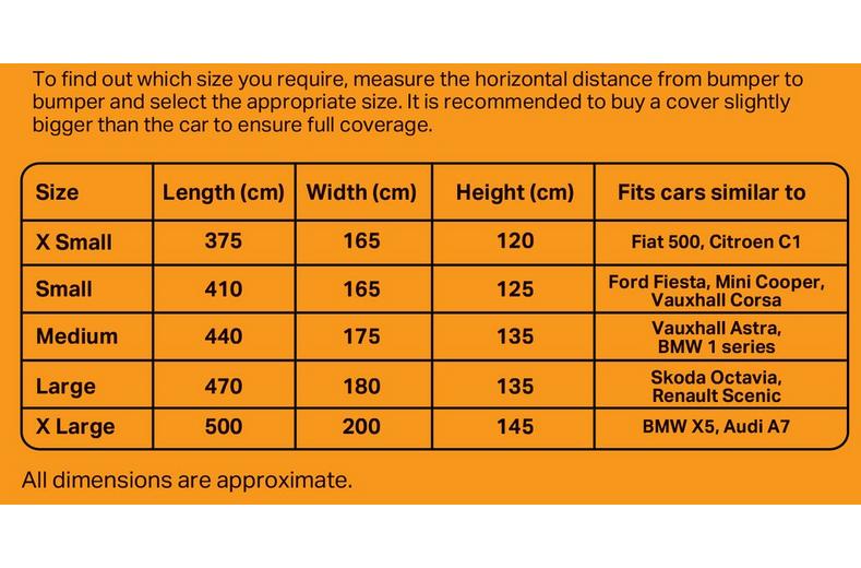 Halfords All Seasons Car Cover M Halfords All Seasons Car Cover M