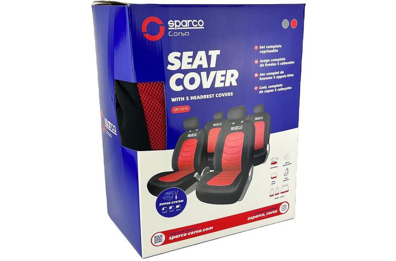 Seat Cover Set - Red Seat Cover Set - Red