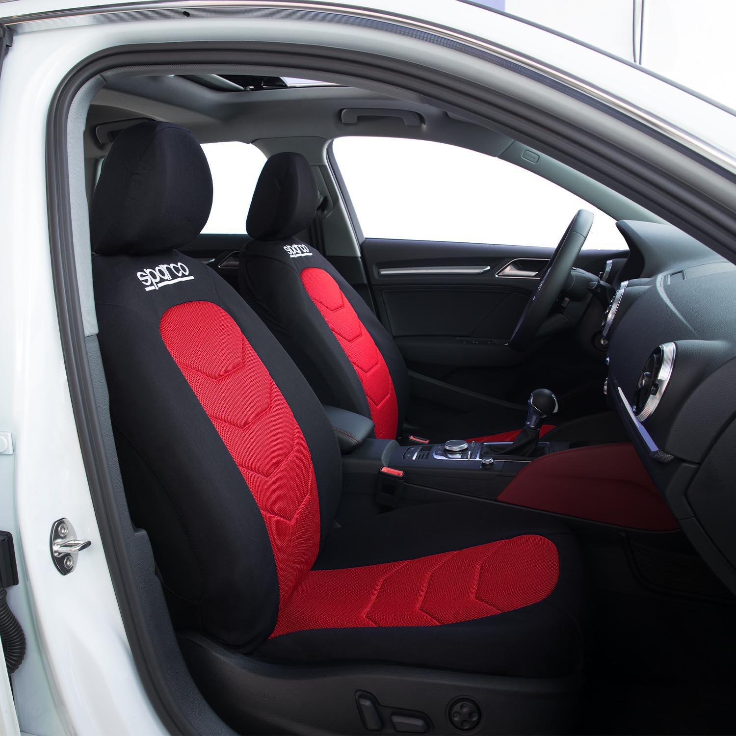 Seat Cover Set - Red