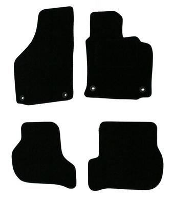 Halfords (SS1388) VW Golf 5 Car Mats (04-07/oval clips) BLK