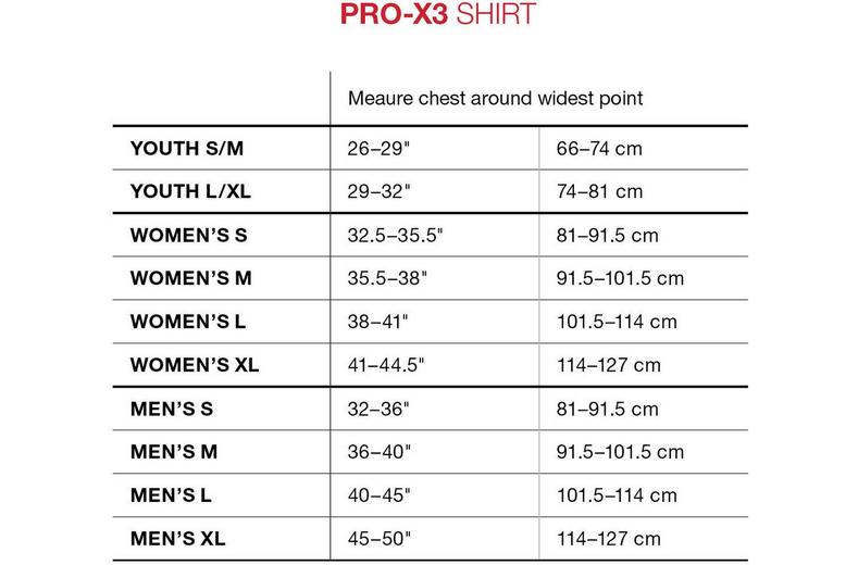 G-Form Youth Pro-X3 Shirt L/XL G-Form Youth Pro-X3 Shirt L/XL