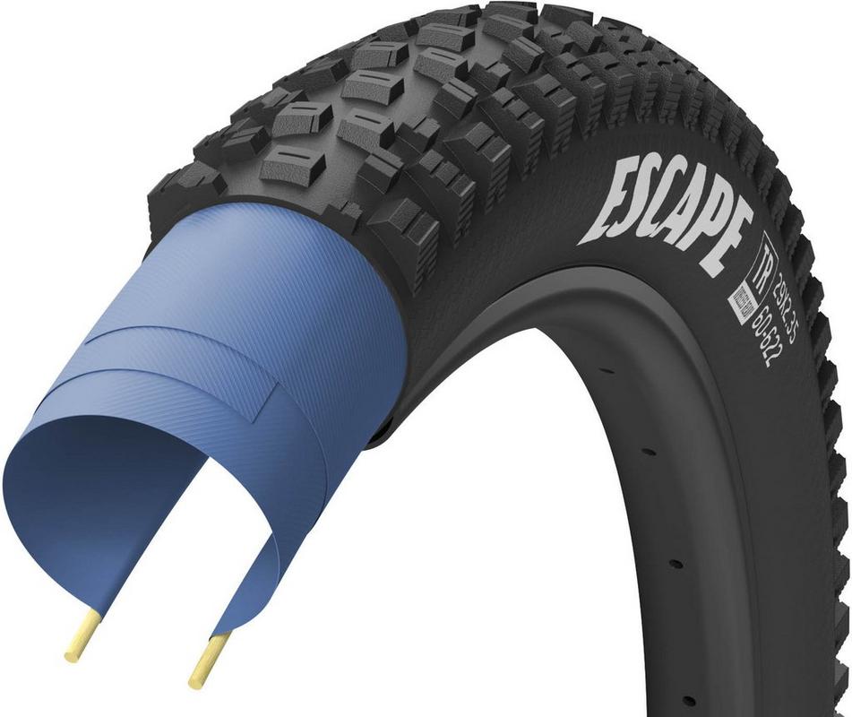 Halfords Goodyear Escape Tubeless Ready Mtb Tyre, Black 27.5X2.35 Inch | Extra 8% off for BC Members
