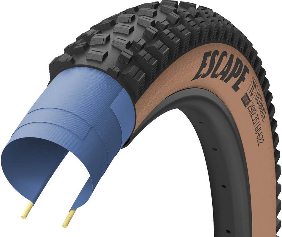 Halfords Goodyear Escape Tubeless Complete Mtb Tyre, Tanwall 27.5X2.35 Inch | Extra 8% off for BC Members