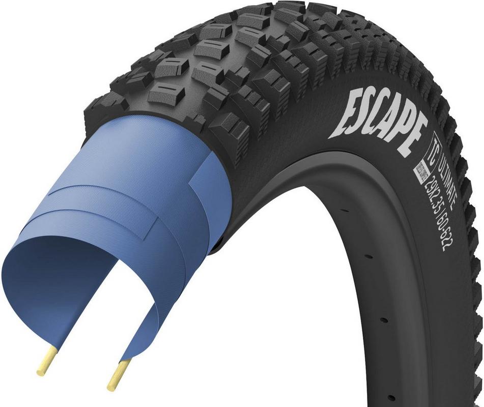 Halfords Goodyear Escape Tubeless Complete Mtb Tyre, Black 27.5X2.60 Inch | Extra 8% off for BC Members