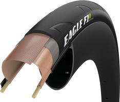 Halfords Goodyear Eagle F1 R Tubeless Tyre, Black 700X28C | Extra 8% off for BC Members