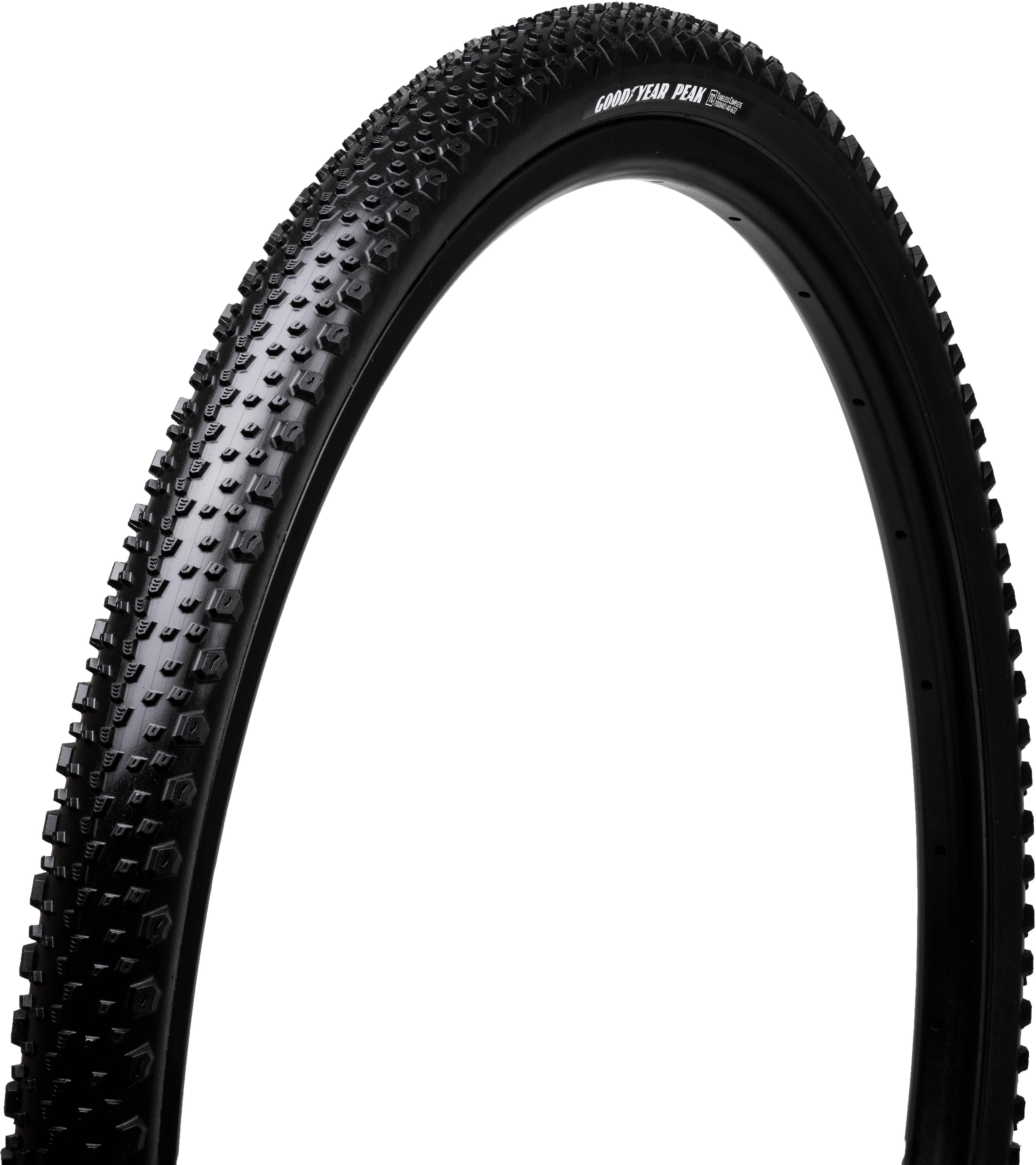 Goodyear Peak AT Tubeless Complete Gravel Tyre, Black 700x40c