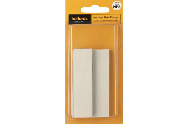 Number Plate Fixers - 6mm Spacer Pads Number Plate Fixers - 6mm Spacer Pads