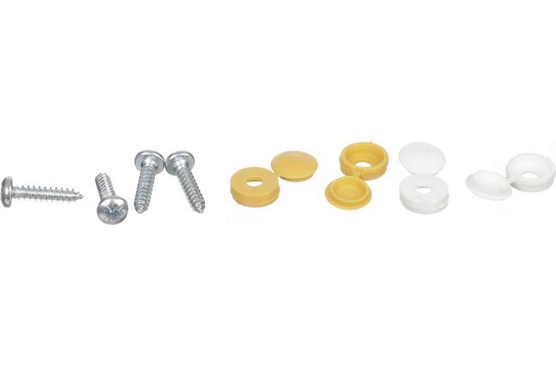 Number Plate Fixers - Screws & Domes Number Plate Fixers - Screws & Domes