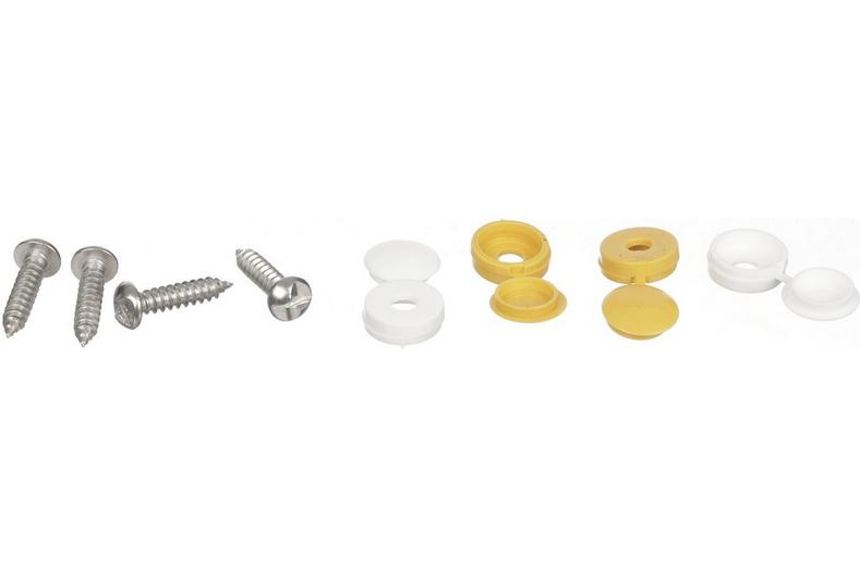 Number Plate Fixers - Theft Resist Screws Number Plate Fixers - Theft Resist Screws
