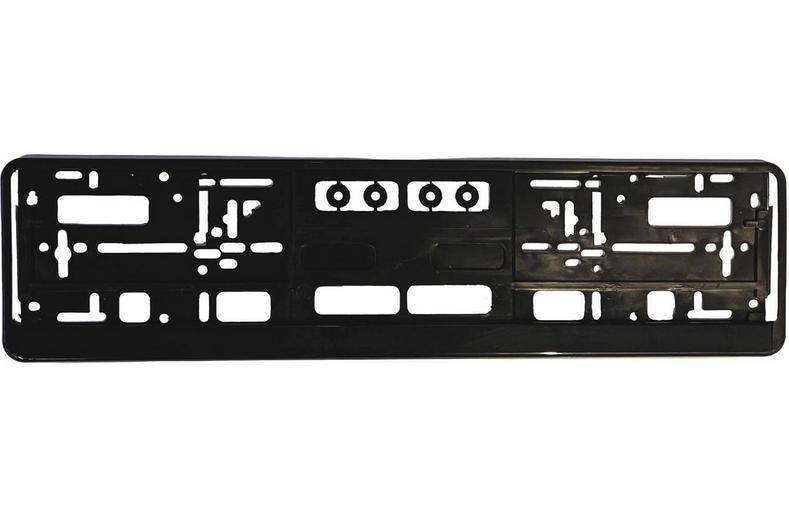 Halfords Black Number Plate Backing Frame Halfords Black Number Plate Backing Frame