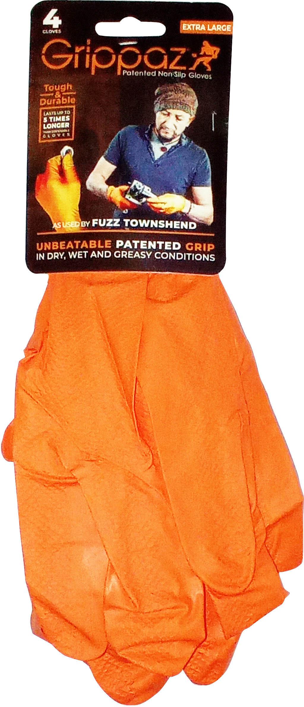 Fuzz Brand Nitrile Glove Orange XL