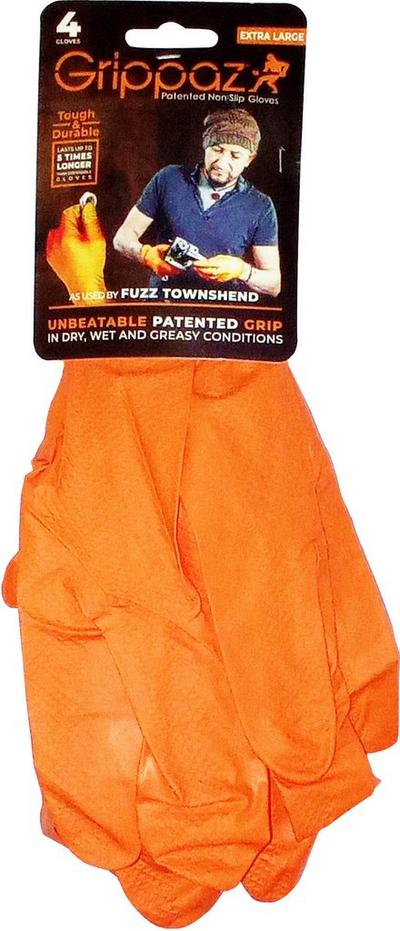 Fuzz Brand Nitrile Glove Orange XL
