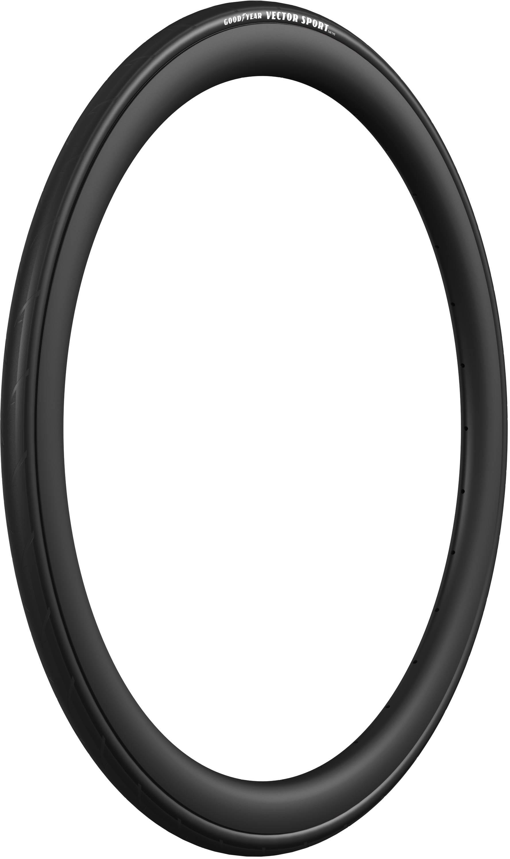 Goodyear Vector Sport Clincher Tyre, Black 700x25c