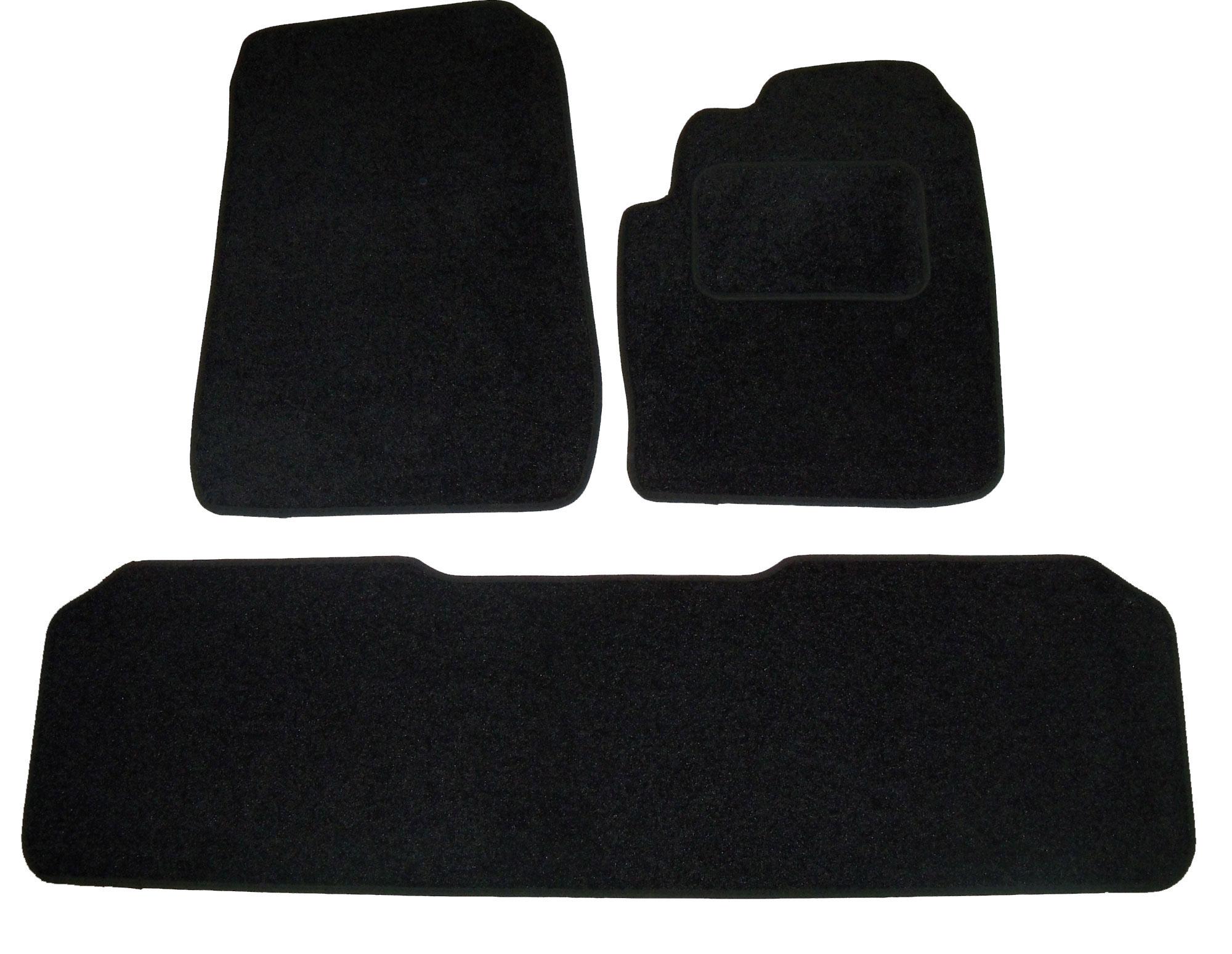 Halfords Advanced Fully Tailored Black Car Mats For Citroen Xsara Picasso 2000-10