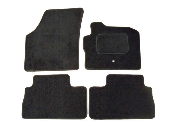 Halfords Advanced Fully Tailored Black Car Mats for Land Rover Freelander MK2 2006-2012 1 Fixing in Driver