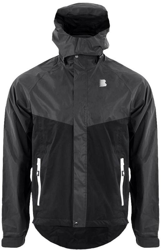 Halfords Boardman Mens Waterproof Jacket, Black - Small | Extra 8% off for BC Members