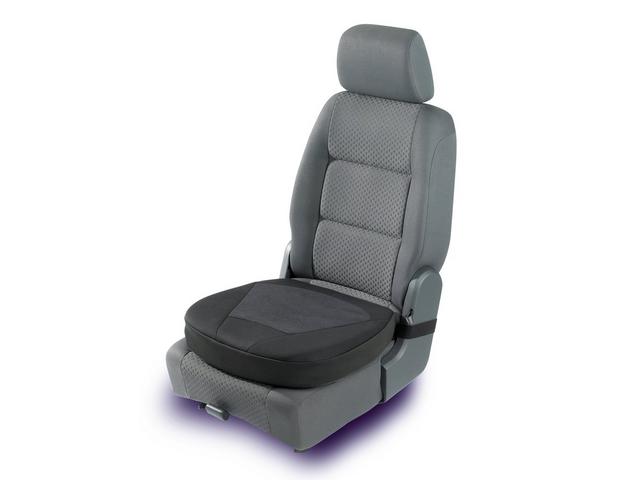Leather Car Memory Foam Heightening Seat Cushion for Short People  Driving,Hip(Co