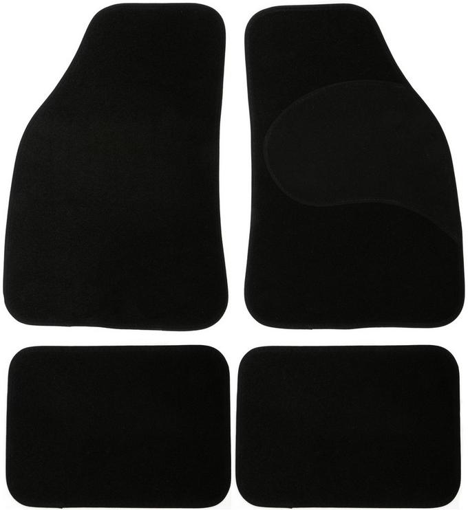 Black car 2025 floor mats