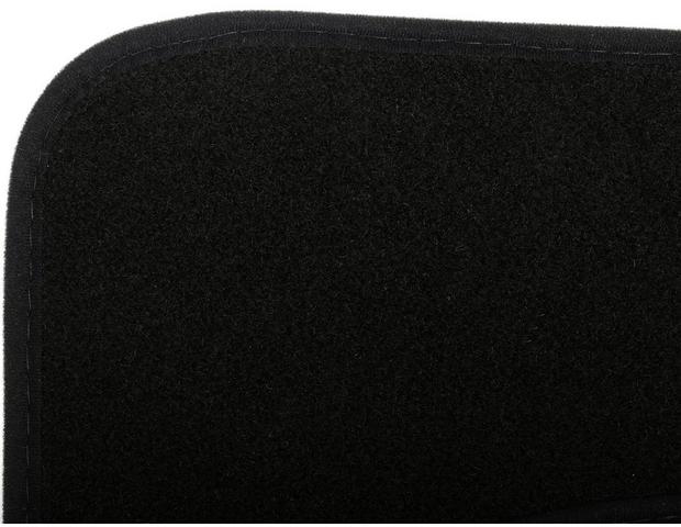 Carepeted All Weather Universal Fit for Cars & Trucks Black Pug Car Floor Mats 