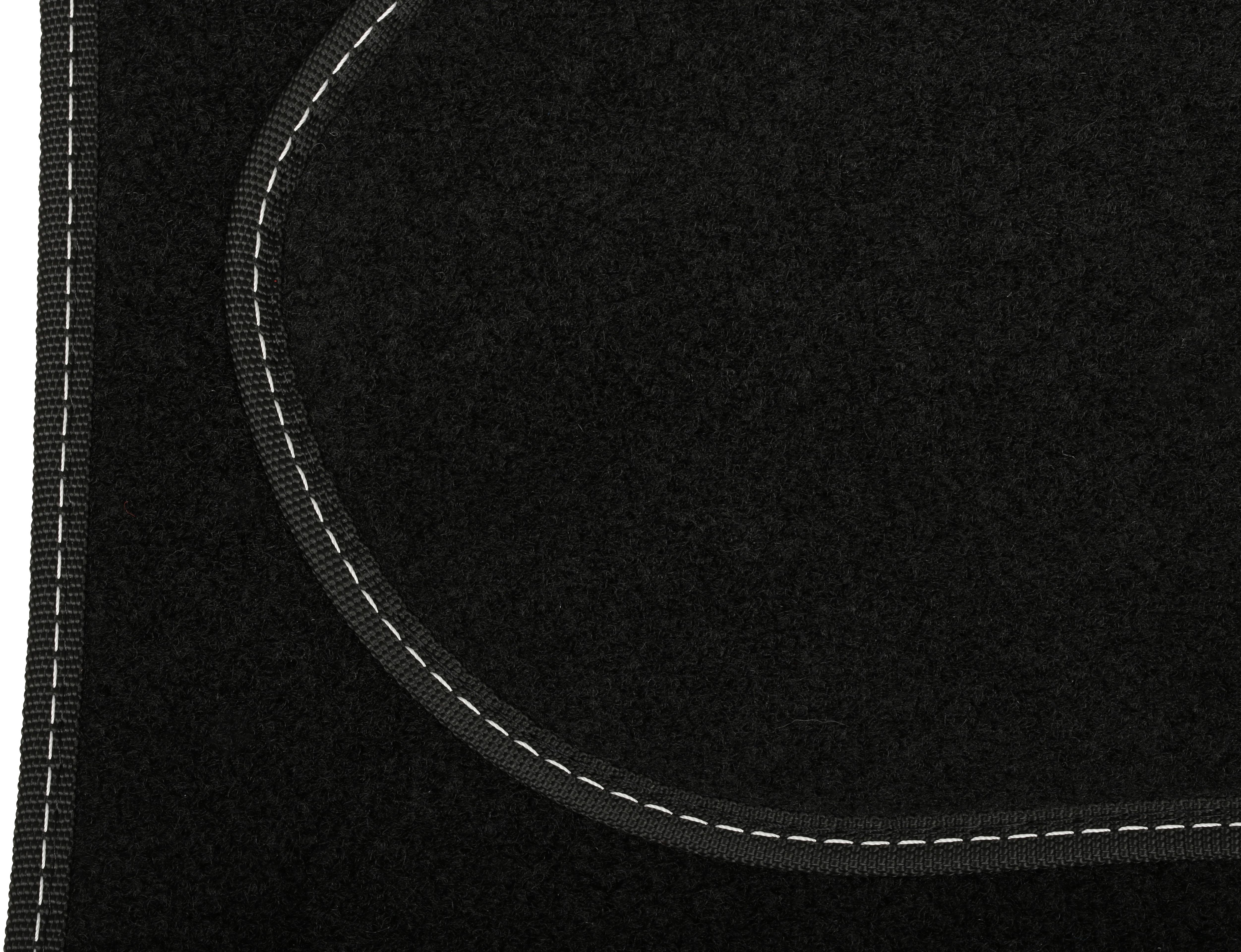 Halfords Carpet Car Mats Grey Trim