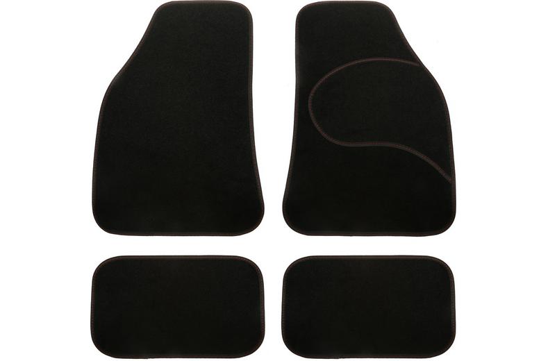 Halfords Carpet Car Mats Red Trim Halfords Carpet Car Mats Red Trim