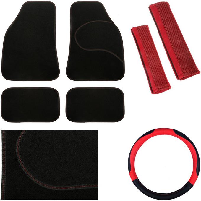 Red Car Floor Mats – Maxx Car Mats