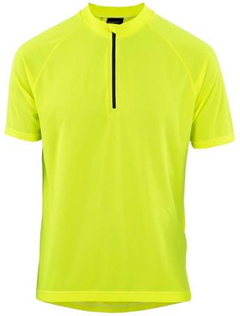 Ridge Mens Short Sleeve Jersey, Fluro/Yellow