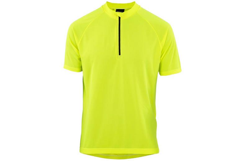 Ridge Mens Short Sleeve Jersey, Fluro/Yellow Ridge Mens Short Sleeve Jersey, Fluro/Yellow