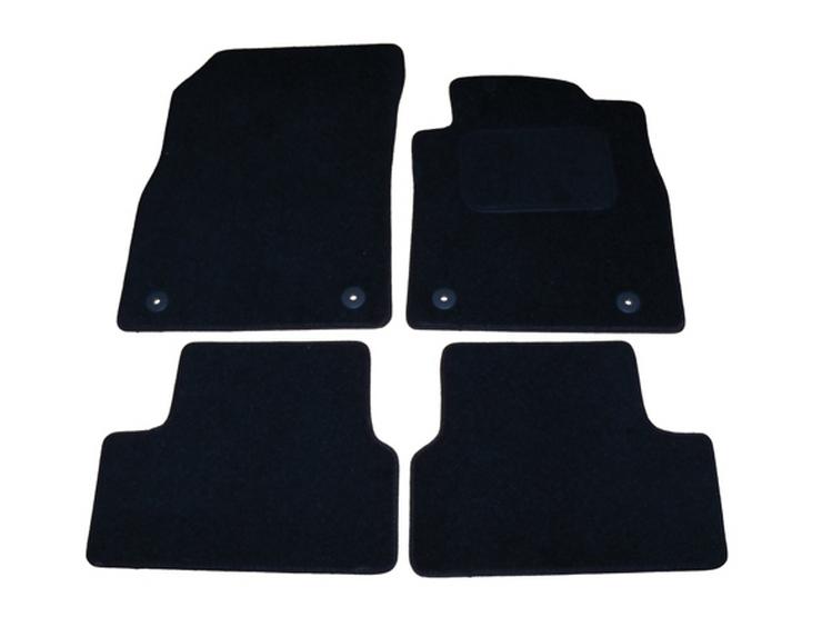 Halfords Fully Tailored Black Mat Set for Vauxhall Astra MK6 2010-2015