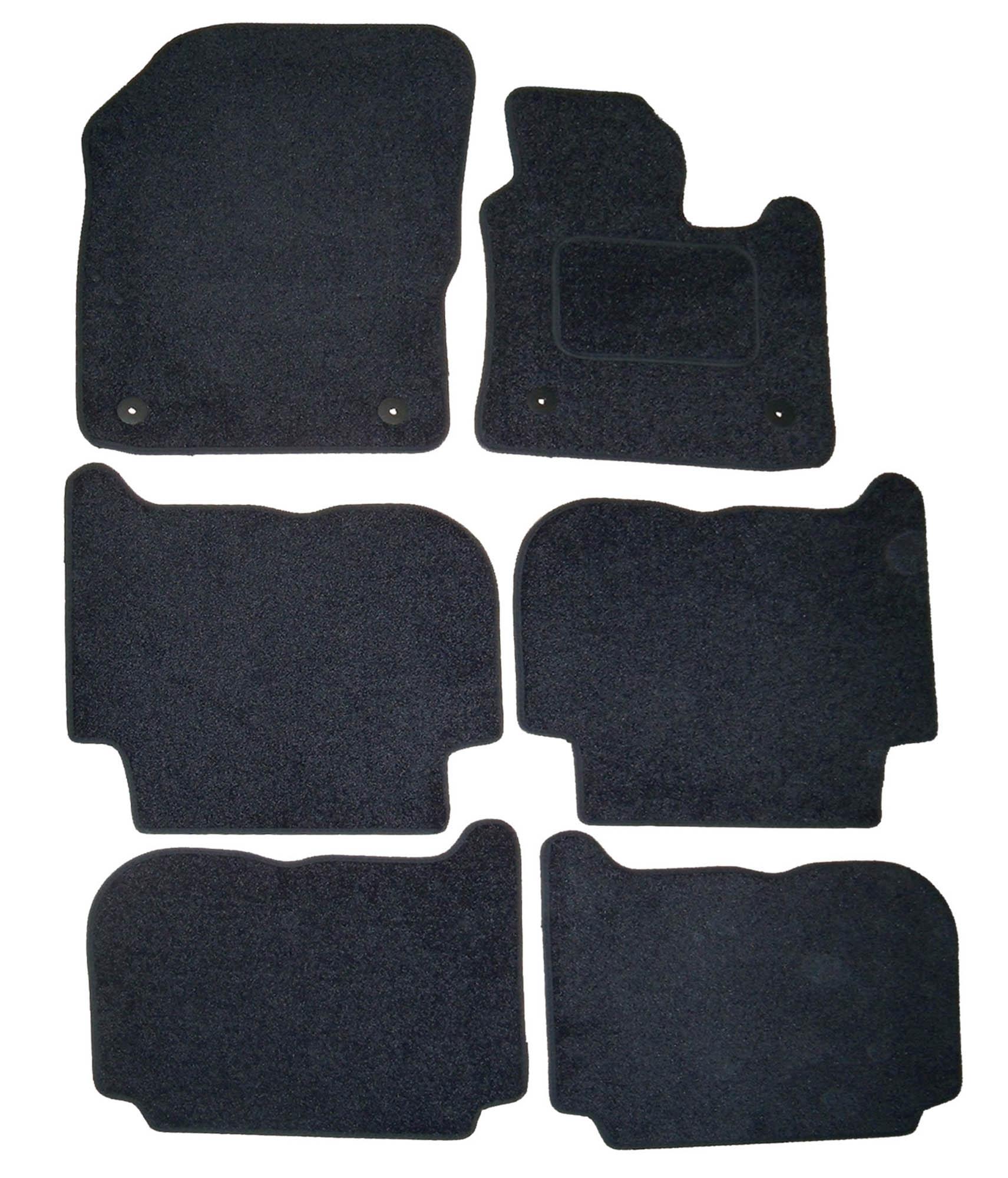 Vw Touran - Premium Mats 4 Clips (Ss3569)