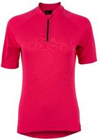 Halfords Ridge Womens Short Sleeve Jersey, Magenta - 16 | Extra 8% off for BC Members