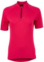 Halfords Ridge Womens Short Sleeve Jersey, Magenta - 10 | Extra 8% off for BC Members