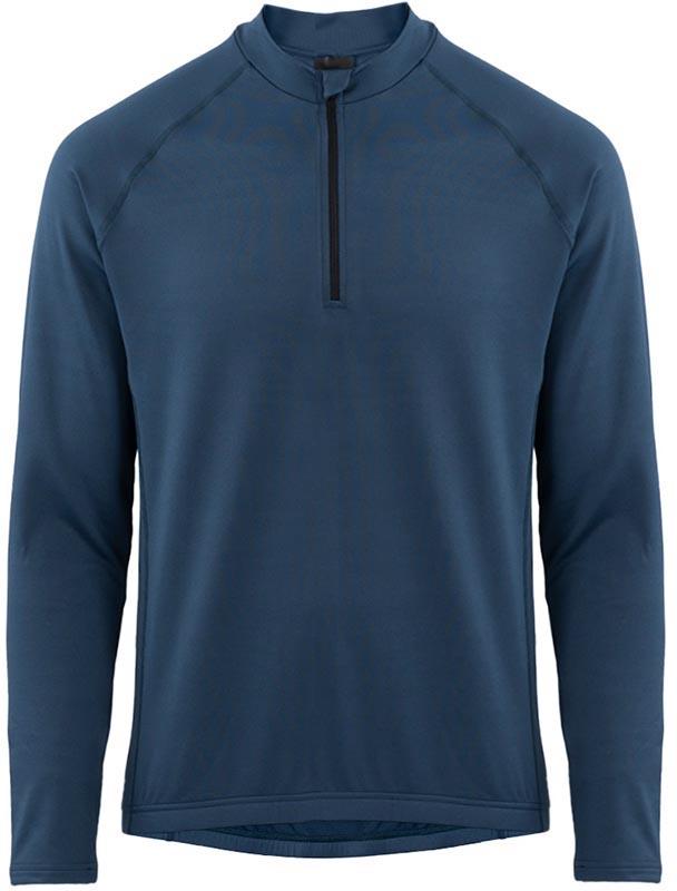 Halfords Ridge Mens Long Sleeve Jersey, Dark Blue - Small | Extra 8% off for BC Members