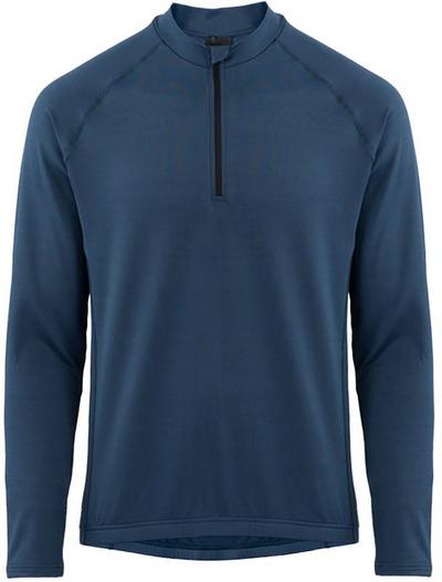 Ridge Mens Long Sleeve Jersey, Dark Blue Ridge Mens Long Sleeve Jersey, Dark Blue