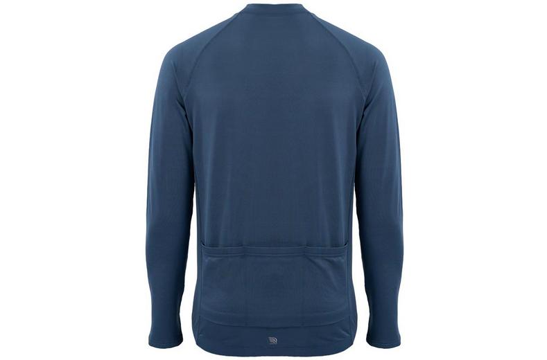 Ridge Mens Long Sleeve Jersey, Dark Blue Ridge Mens Long Sleeve Jersey, Dark Blue